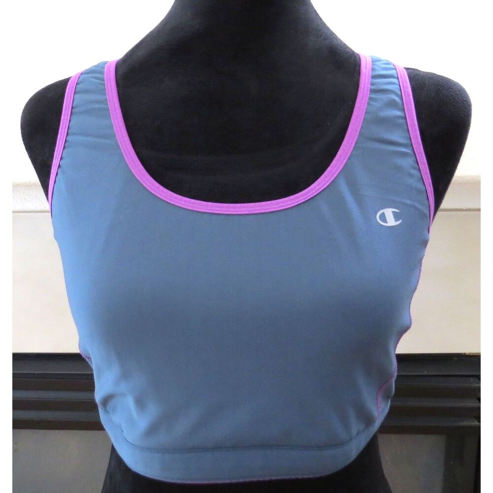 Champion Women's Reversible Mesh Sports Bra Size S/M * read * EUC - Picture 3 of 7